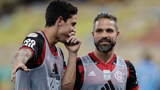 Imagem do artigo:Diego Ribas compara Pedro com Lewandowski e cita diferencial de atacante do Flamengo