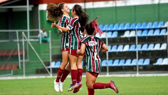 Imagem do artigo:Fluminense goleia o Heips e se classifica para a semifinal do Carioca Feminino Sub-18