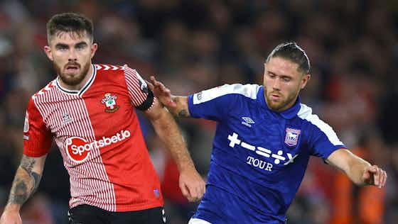 Article image:“I actually love you" - Wes Burns sends Leif Davis message as Ipswich Town beat Southampton