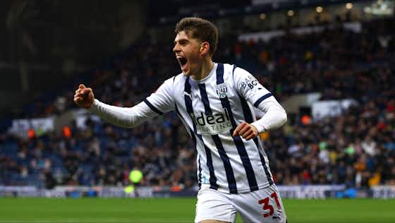 Article image:"£20m" value claim given to West Brom star Tom Fellows as Everton circle