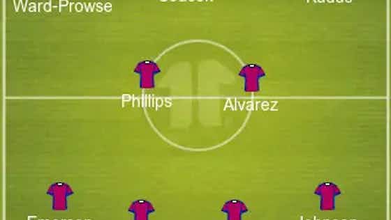 Article image:Phillips, Kudus And Alvarez To Start | 4-2-3-1 West Ham United Predicted Lineup Vs Bournemouth