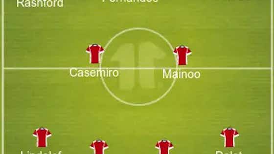 Article image:Casemiro And Evans To Start | 4-2-3-1 Manchester United Predicted Lineup Vs Brentford