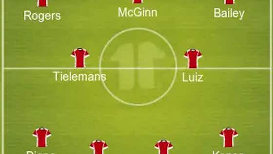 Article image:Tielemans And Luiz Are In The Lineup | 4-2-3-1 Aston Villa Predicted Lineup Vs Lille