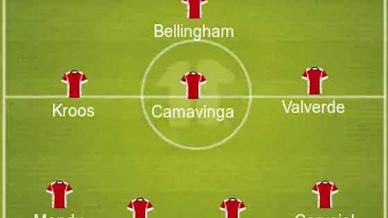 Article image:Eduardo Camavinga Walks Into the XI | 4-3-1-2 Real Madrid Predicted Lineup Vs Manchester City