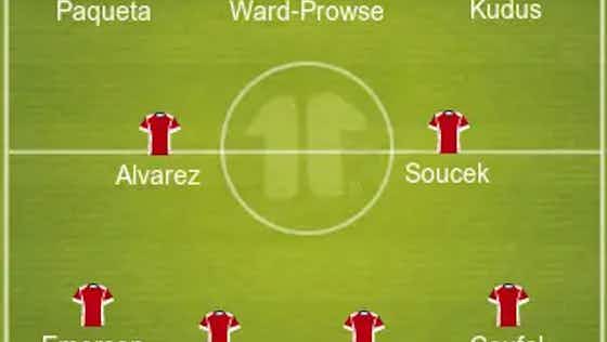 Article image:Alphonse Areola To Return | 4-2-3-1 West Ham United Predicted Lineup Vs Liverpool