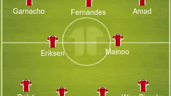 Article image:Antony Is Likely To Be Dropped | 4-2-3-1 Manchester United Predicted Lineup Vs Burnley