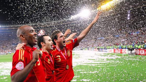 Article image:Andrés Iniesta bids an emotional adios to international football