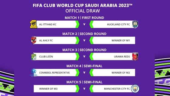 Article image:Manchester City learn Club World Cup semi-final opponents