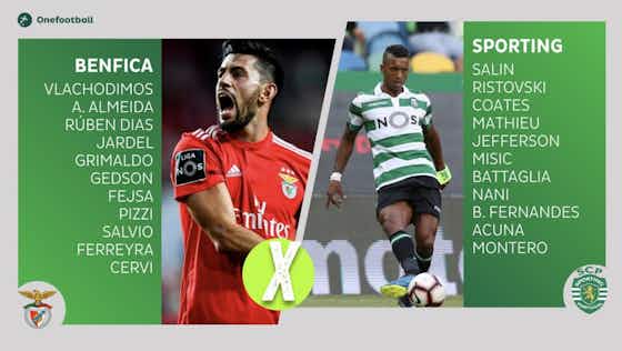 Imagem do artigo:Benfica e Sporting fazem primeiro dérbi da temporada