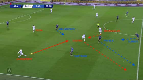 Immagine dell'articolo:📸 Un gol in 3 mosse: l'azione con cui il Cagliari ha steso l'Atalanta