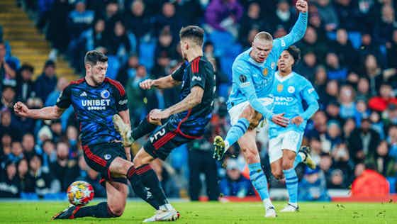 Imagem do artigo:City vence FC Copenhagen e chega às quartas-de-final da Liga dos Campeões