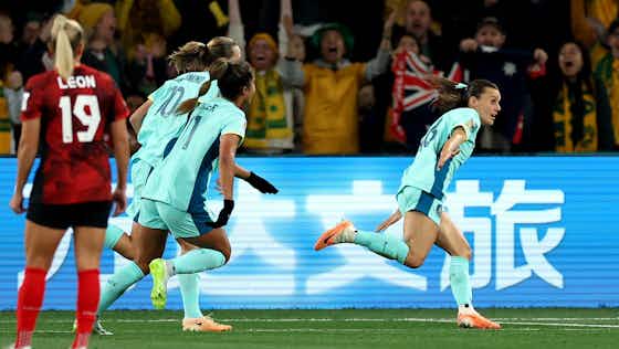 Article image:Fowler scores as City’s Australia duo advance to World Cup last-16 with win over Canada 