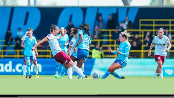 Article image:Record 13th straight WSL win moves City back to league’s summit 
