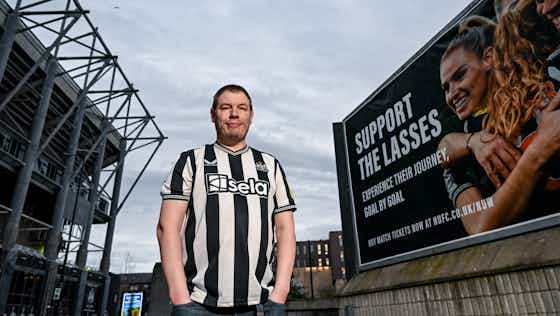 Article image:The passionate supporters hoping to cheer Newcastle United Women to silverware success this weekend