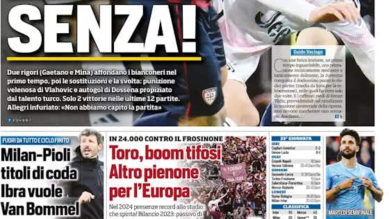 Immagine dell'articolo:Rassegna stampa Sampdoria: prime pagine quotidiani sportivi – 20 aprile 2024