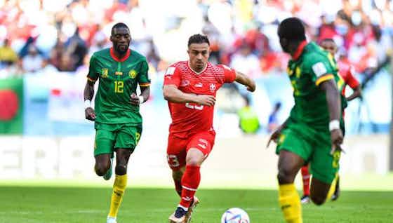 Imagen del artículo:Suiza le ganó con lo justo a Camerún 1-0