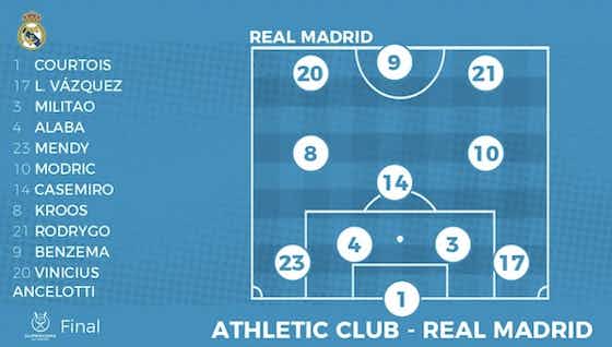 Image de l'article :Real Madrid - Athletic : les compos probables