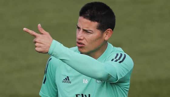 Article image:James Rodriguez open to La Liga return as Colombia beat Spain
