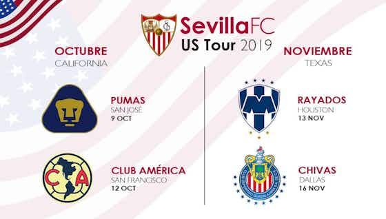 Imagen del artículo:Sevilla disputará amistosos contra equipos de la Liga MX