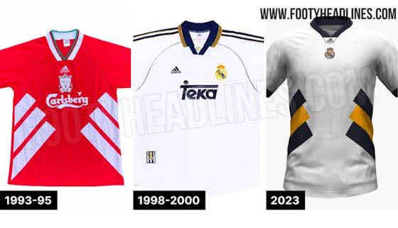 Imagen del artículo:Adidas y el Real Madrid han acordado sacar una equipación retro: inspirada en los años 90