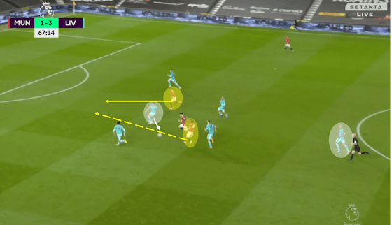 Article image:Wide attacks and pressing alterations: How Liverpool fixed their own issues to overcome Man United – tactical analysis