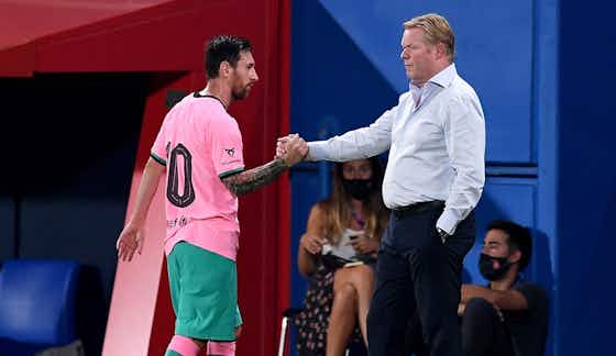 Article image:Ronald Koeman on Lionel Messi: “You have to respect his decision”