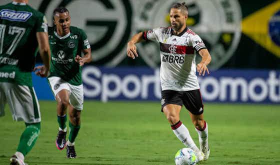 Imagem do artigo:Flamengo se recupera e vence o Goiás