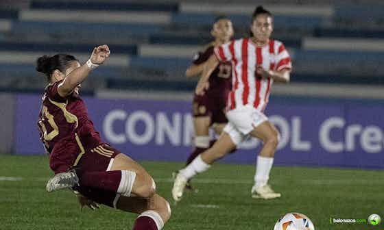 Imagen del artículo:Se cumplió la primera fecha de Fase Final y la Vinotinto femenina cayó por 2-0 ante Paraguay
