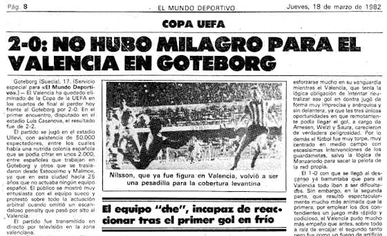 Imagem do artigo:O brilho da primeira vez: Há 40 anos, o IFK Gotemburgo conquistava a Copa da Uefa
