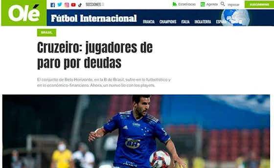 Imagem do artigo:Paralisação no Cruzeiro ganha repercussão internacional