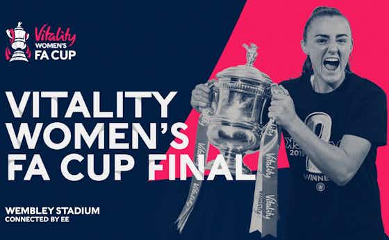 Article image:Arsenal v Chelsea FA Womens Cup Final at Wembley will be biggest ever