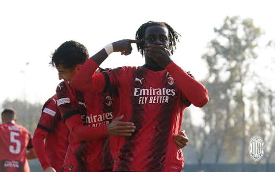 Article image:THE PRIMAVERA PUT ON A SHOW: 3-2 OVER PSG