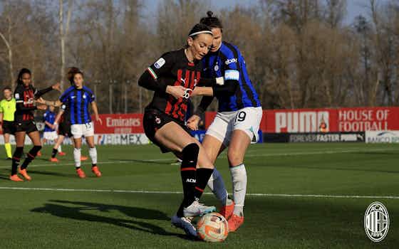 Article image:AC Milan v Inter, Women's Serie A 2022/23