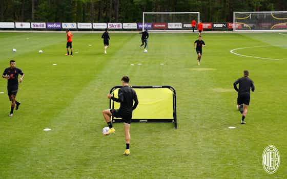 Article image:DRILLS AND A TRAINING MATCH WITH THE PRIMAVERA