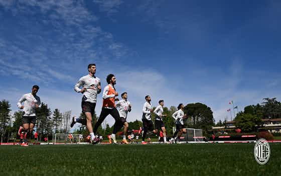 Article image:FITNESS AND TECHNICAL WORK AT MILANELLO
