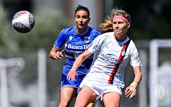 Article image:Sampdoria v AC Milan, Women's Serie A 2023/24