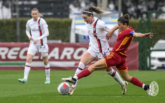 Immagine dell'articolo:Roma-Milan, Coppa Italia Femminile 2023/24