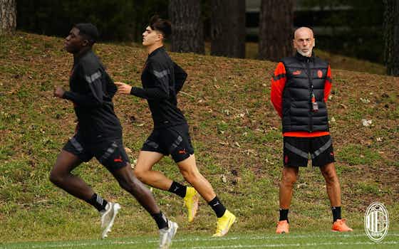 Article image:DRILLS AND A TRAINING MATCH WITH THE PRIMAVERA
