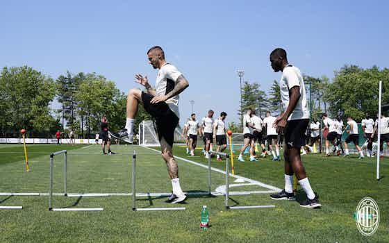 Article image:FITNESS AND TACTICS FOR THE ROSSONERI