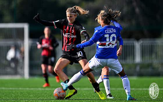 Article image:Sampdoria v AC Milan, Women's Serie A 2022/23
