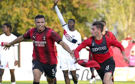 Article image:THE PRIMAVERA PUT ON A SHOW: 3-2 OVER PSG