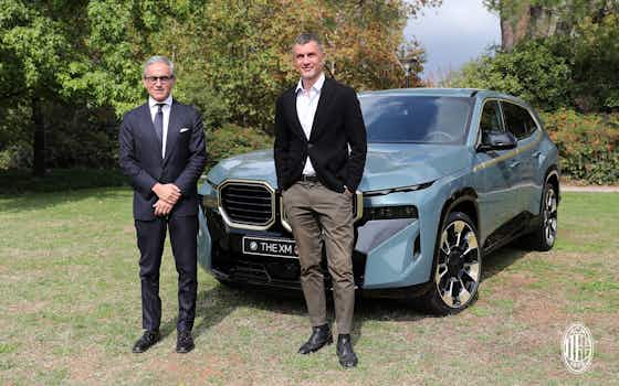 Article image:AC Milan-BMW: the car handover to the squad