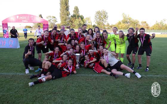 Article image:Juventus v AC Milan, Women's U17 Scudetto Final 2021/22