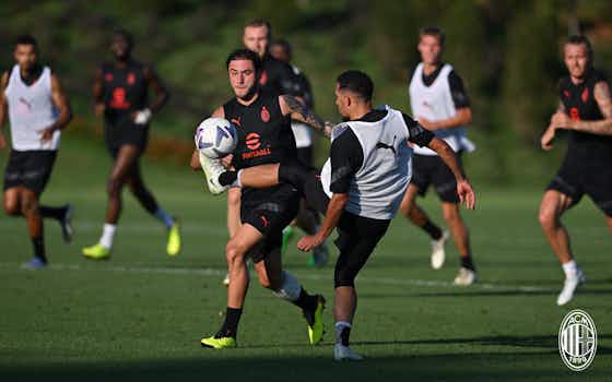 Article image:AFTERNOON TRAINING SESSION AT MILANELLO