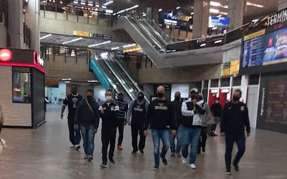 Imagem do artigo:Após eliminação, Gaviões comparece em aeroporto, mas Corinthians desiste de embarcar