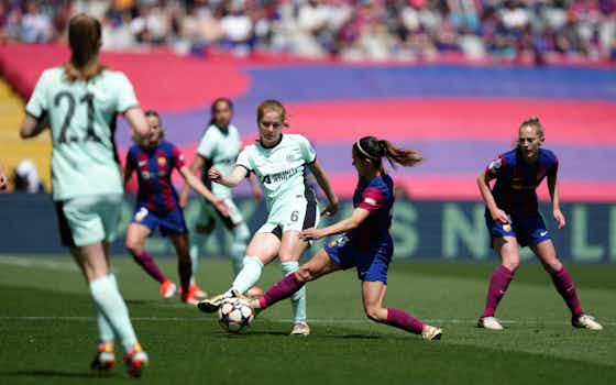 Imagem do artigo:Erin Cuthbert marca, Chelsea Women vence o Barcelona Femení e sai na frente na semi-final da UEFA Women’s Champions League