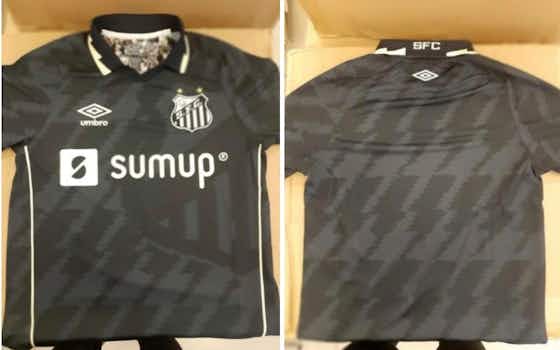 Imagem do artigo:Terceiro uniforme do Santos tem imagens vazadas nas redes sociais