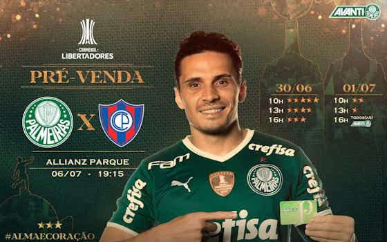 Imagem do artigo:Palmeiras inicia venda de ingressos para jogo de volta contra o Cerro Porteño