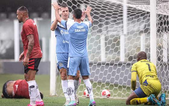 Imagem do artigo:Santos vence Oeste em jogo-treino na Vila Belmiro