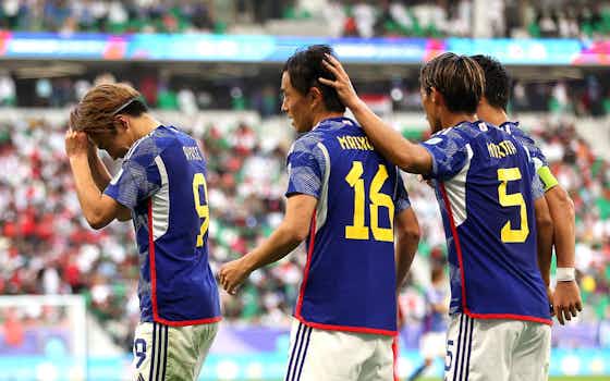 Article image:Bahrain 1-3 Japan: Samurai Blue coast into Asian Cup quarter-finals